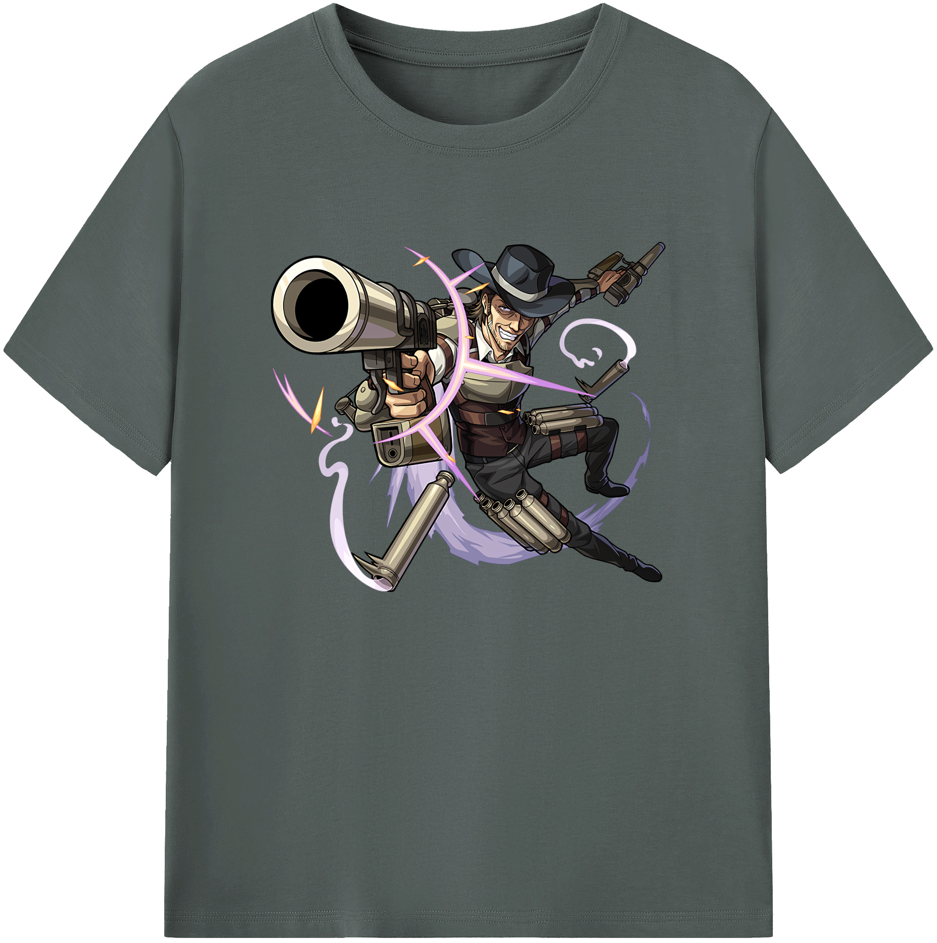 （画像用） 進撃の巨人 ケニー·アッカーマン Attack on Titan Kenny Ackerman 綿100％ メンズ半袖Tシャツ｜肌触りやわらか＆通気性
